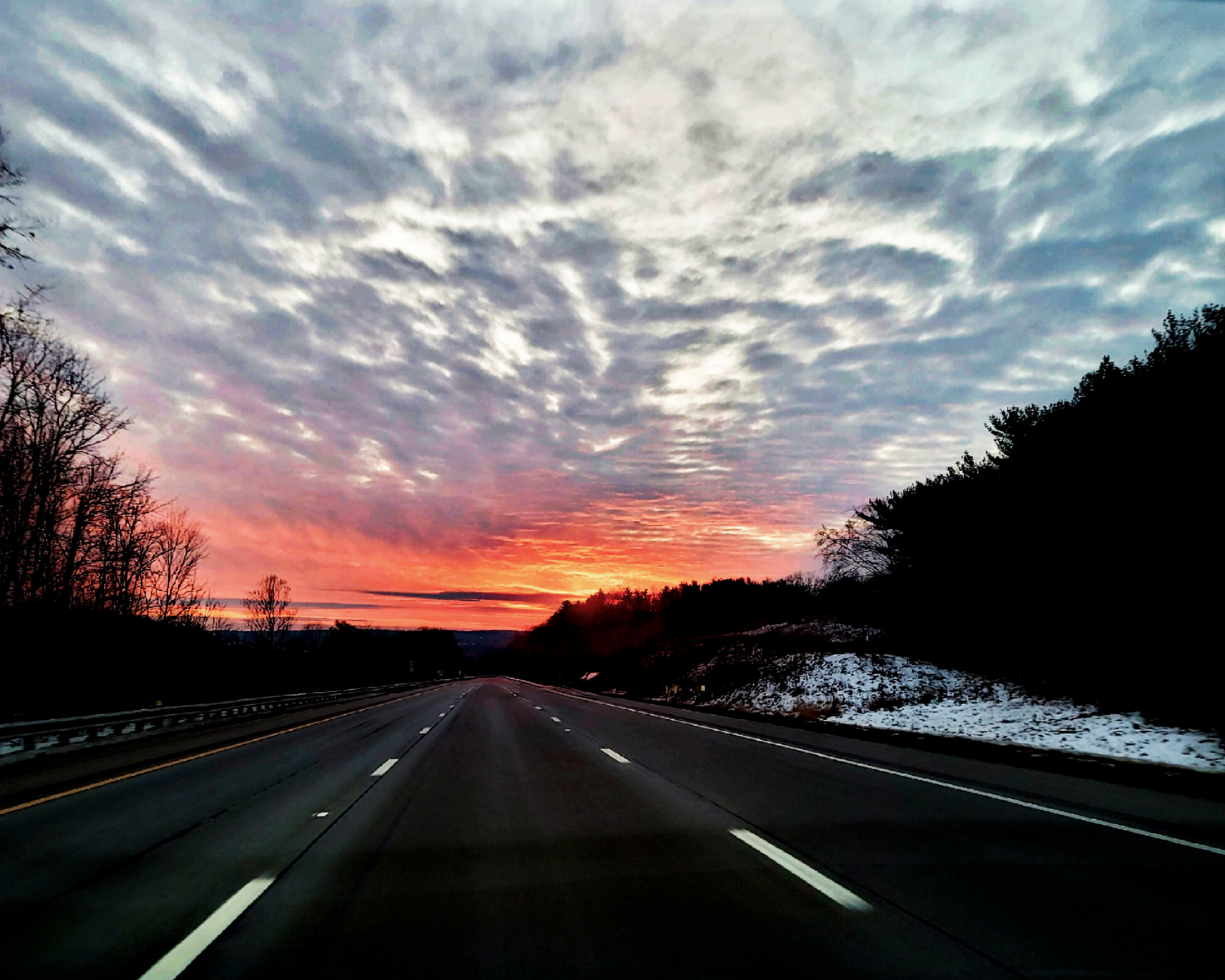 71S Winter Sky in NE Ohio