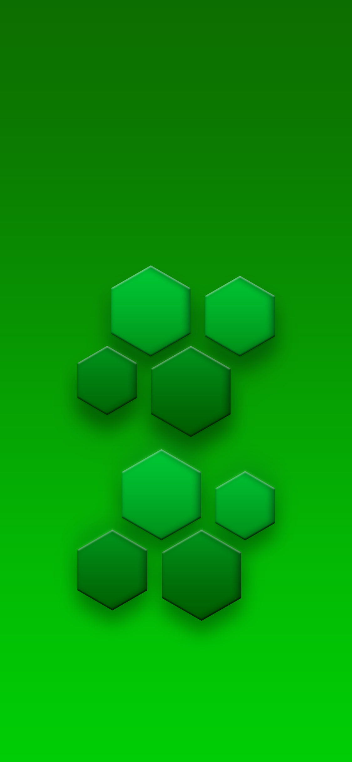 Green Gradient Poly