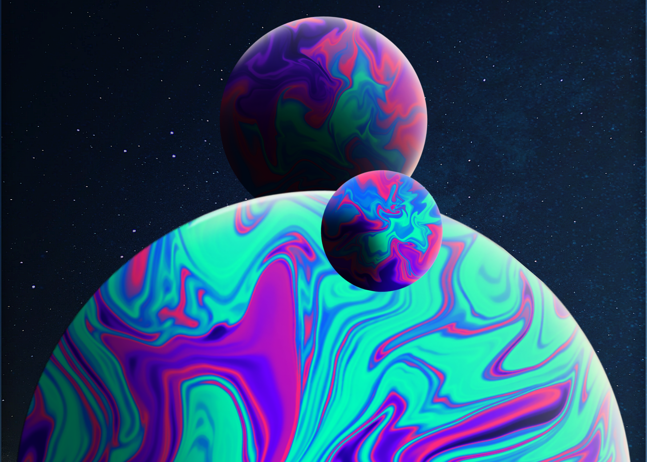 Neon Planets