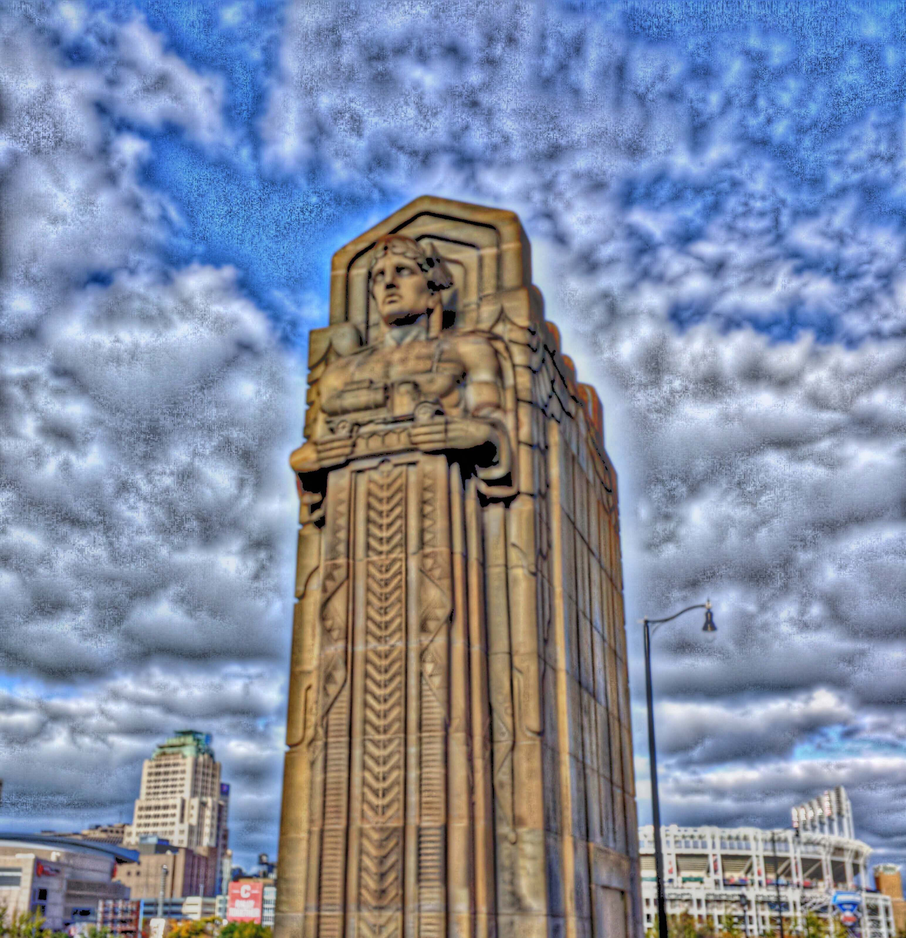 The CLE Guardians Bridge by MDH